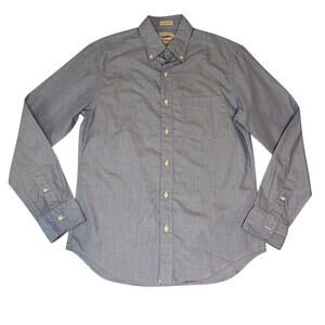 J.Crew Slim Fit Secret Wash Shirt Blue Cotton Button Down Small